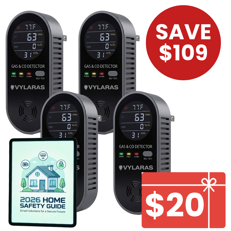 Vylaras Haven CO & Gas Detector