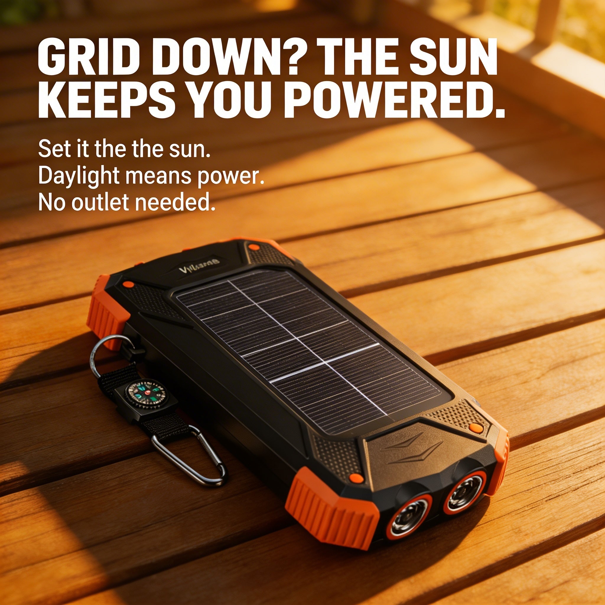 Vylaras Solar Power Bank