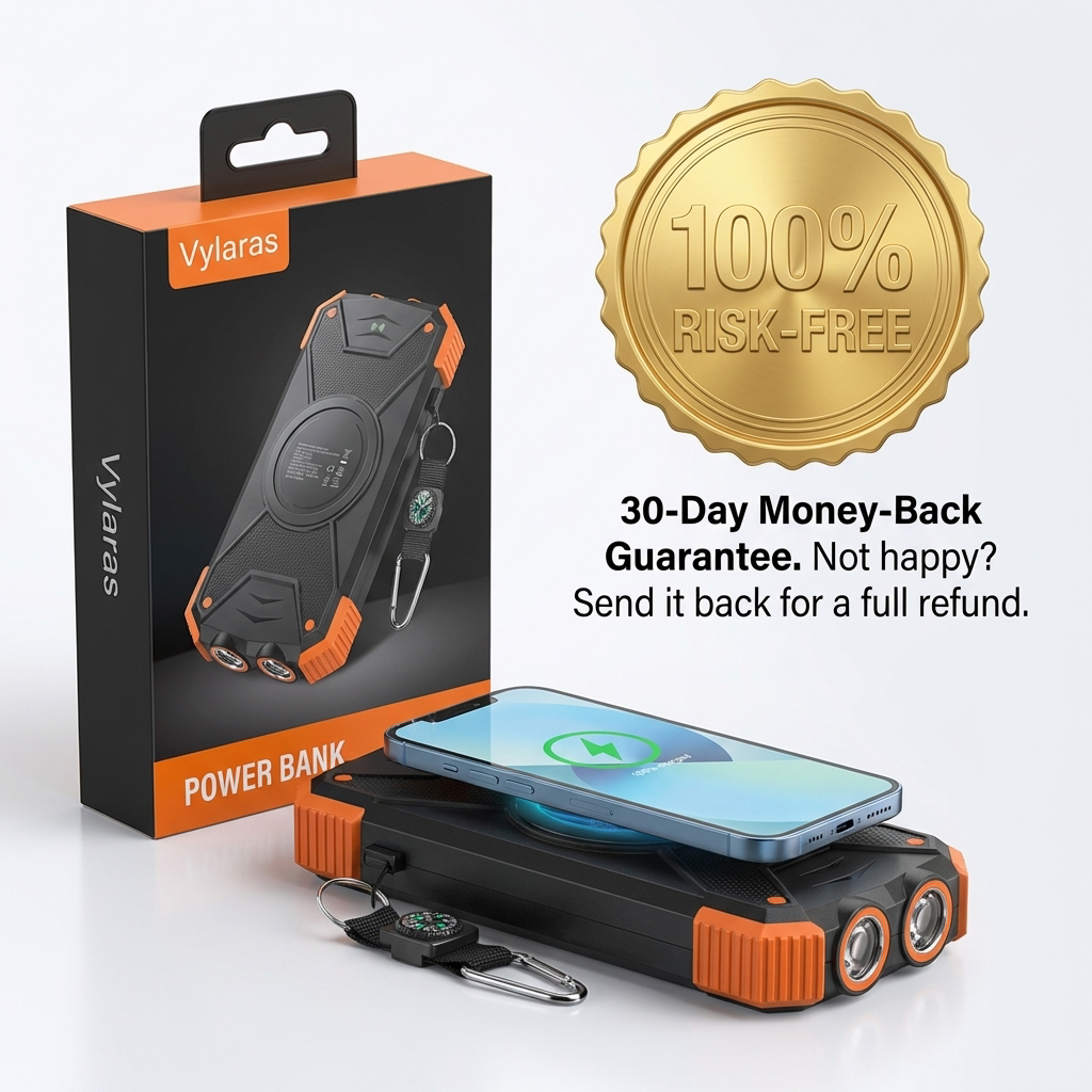 Vylaras Solar Power Bank